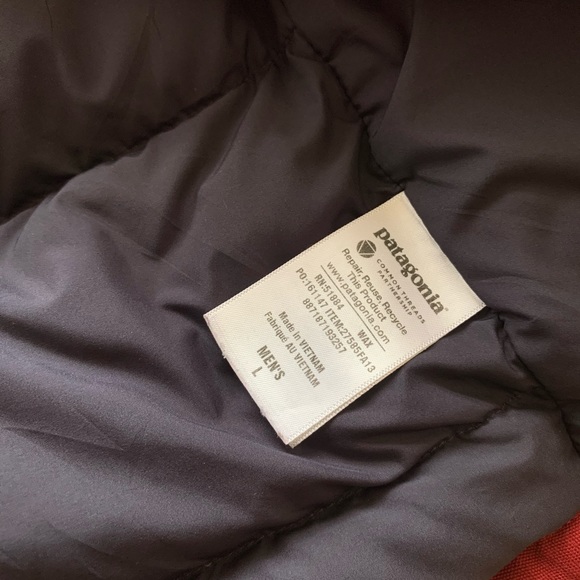 🔴🔵Patagonia Bivy Goose Down Vest (Sz L) - Picture 4 of 5
